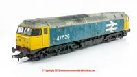 35-421SFX Bachmann Class 47/4 Diesel Locomotive number 47 526 in BR Blue with Large Logo and weathered finish